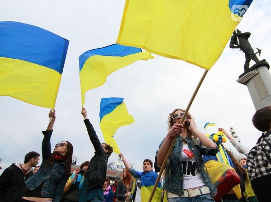 Мітинг в Донецьку, квітень 2014 рік