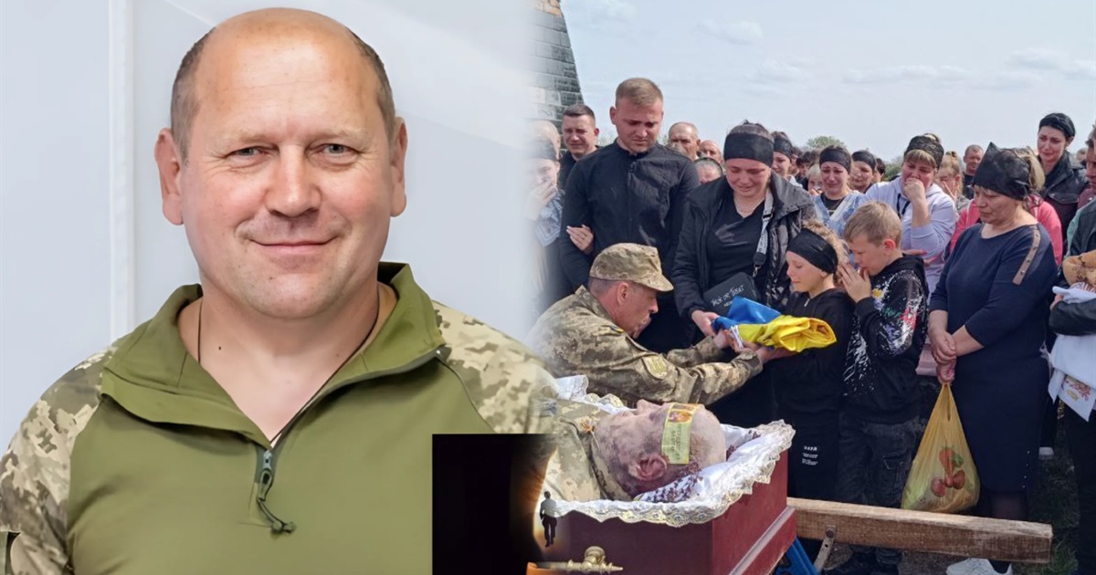 "Покладіть йому в домовину вишиванку, бо він – українець": у Пристромах поховали Героя Івана Чечета
