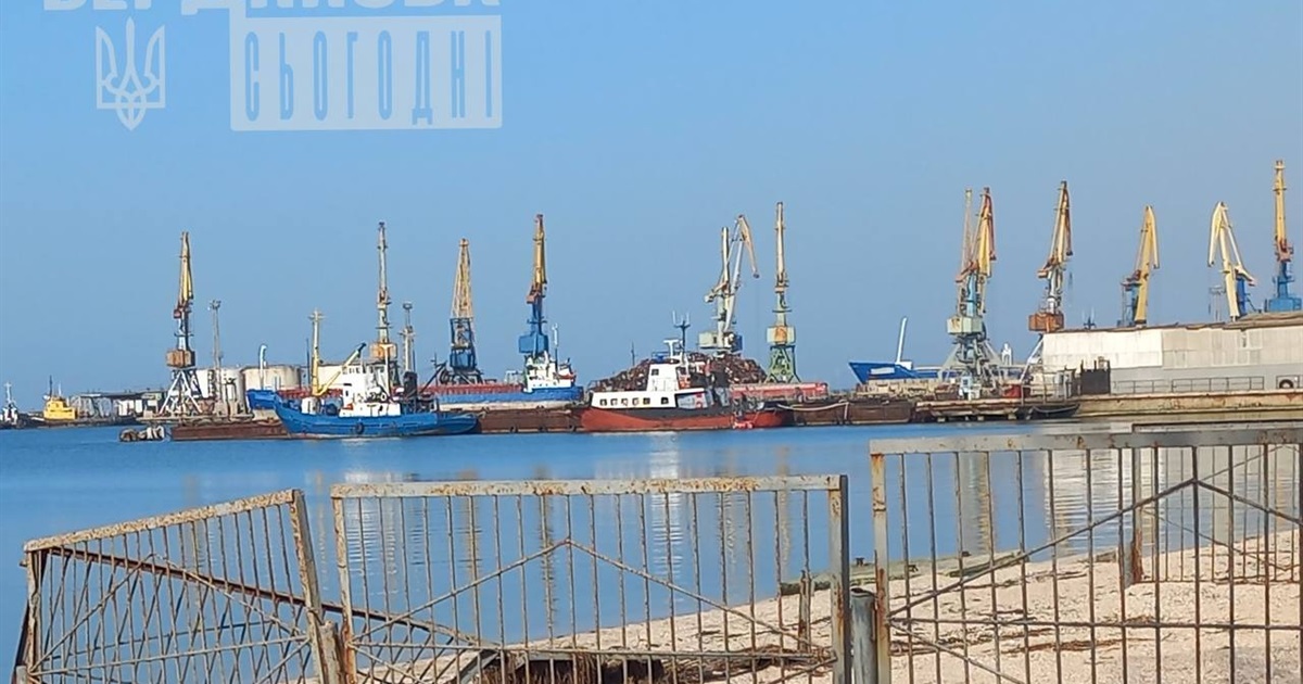 В Бердянський порт знову зайшов сухогруз окупантів