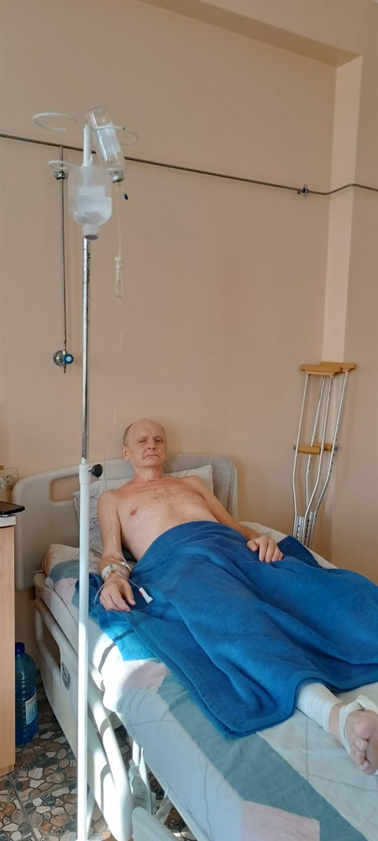 За місяць лікування Микола схуд майже на 20 кілограмів