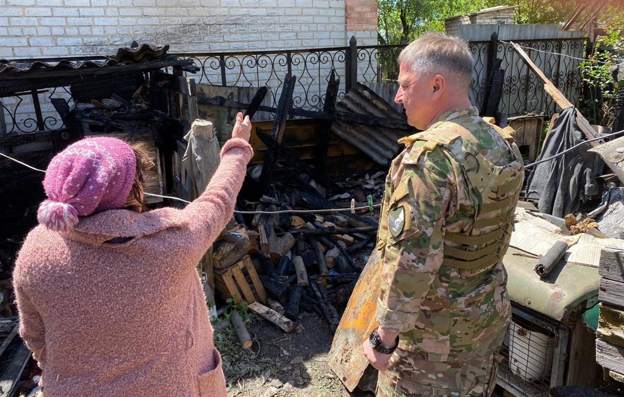 Євгенія показує, що сталося з її будинком
