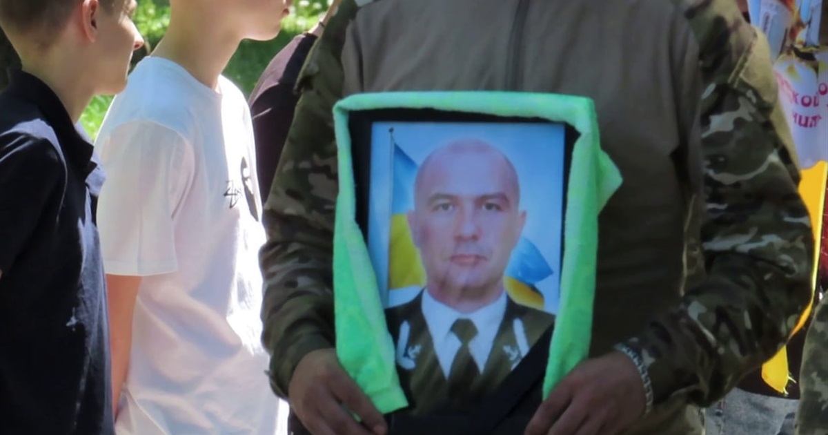 В останню путь провели Максима Жорнового (ВІДЕО)