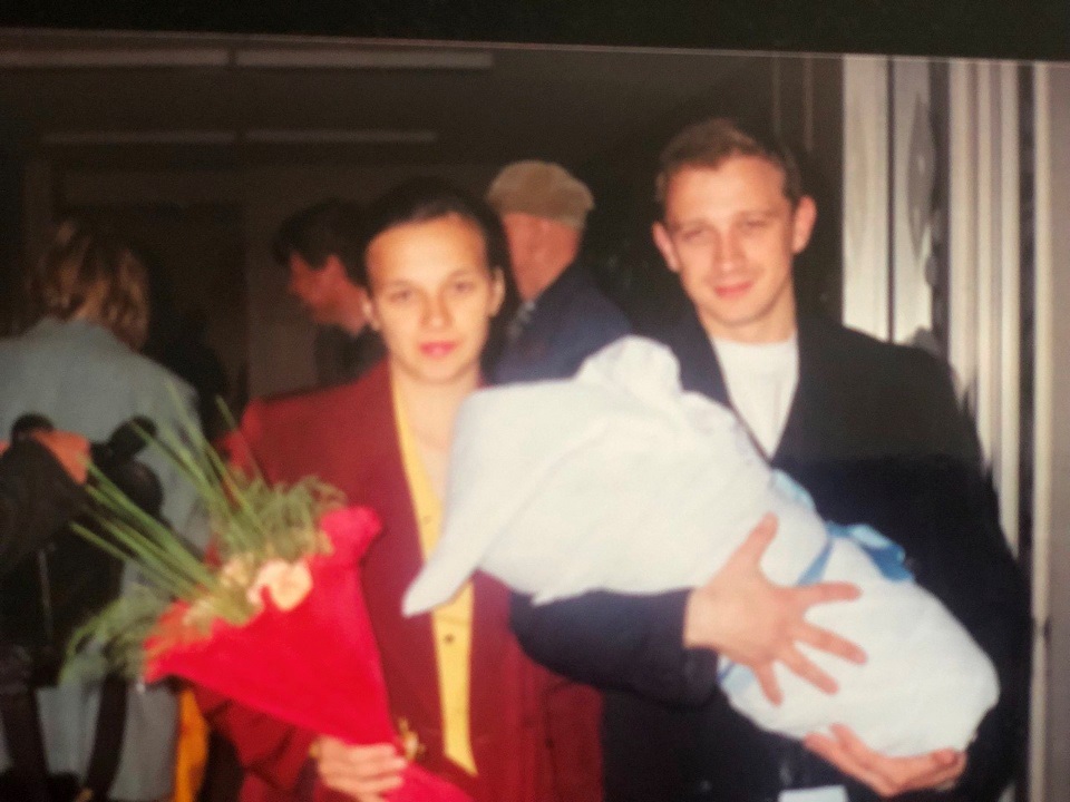 На виписці з пологового після народження сина