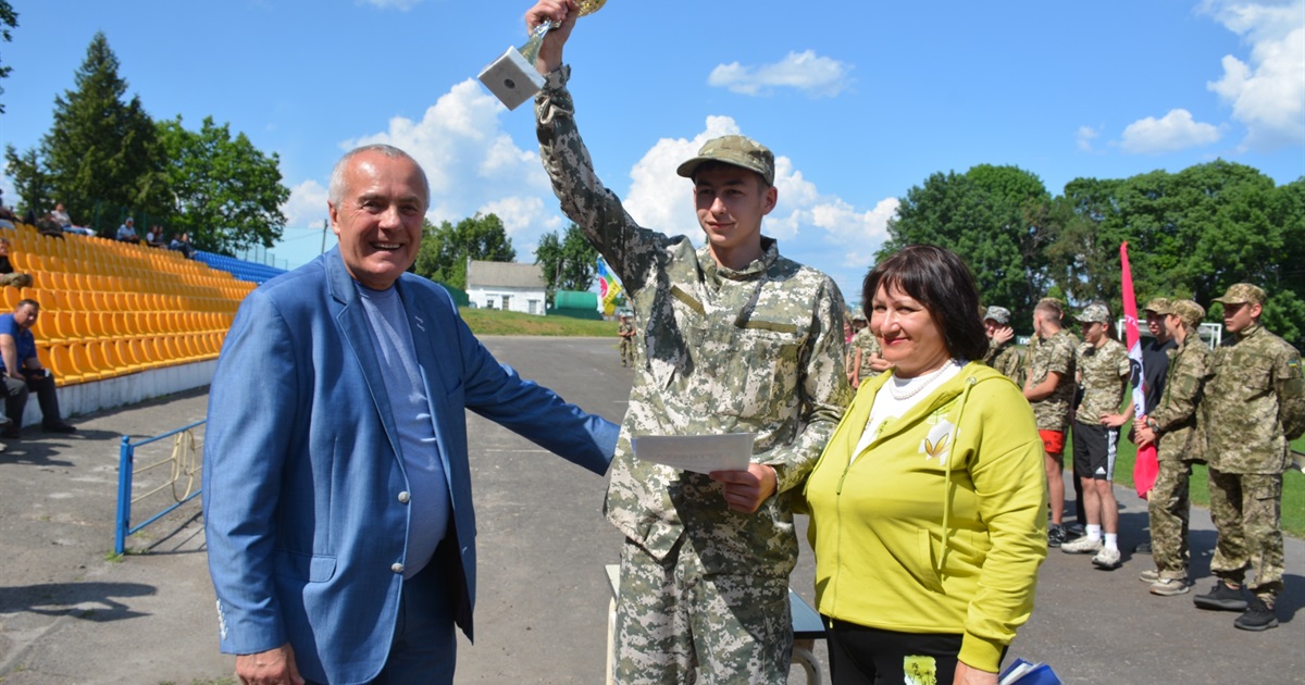 На Кагарличчині пройшов територіальний етап військово-патріотичної гри «Сокіл» («Джура»)