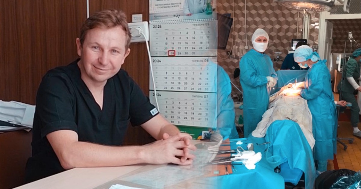 "Почали оперувати онкологічні захворювання", – хірург-переселенець розповів про роботу у Звягелі