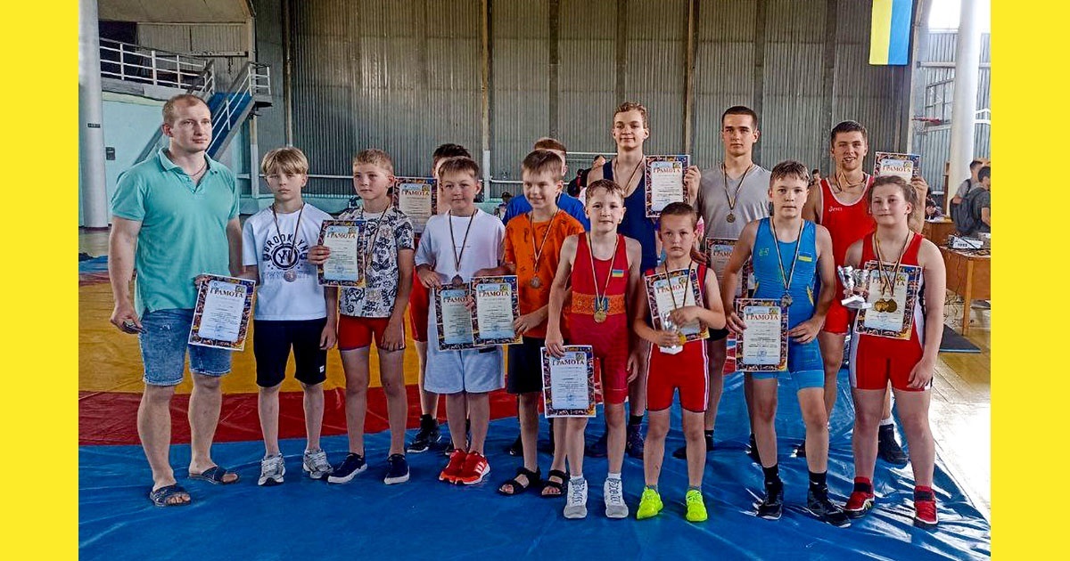 Перемоги кагарлицьких борців на турнірі «Крок до Олімпу» у Ржищеві