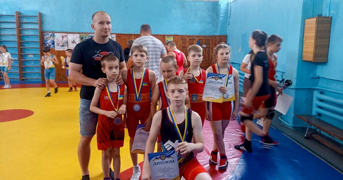 Відкрита першість із вільної боротьби в Обухові: кагарличани привезли додому 6 медалей