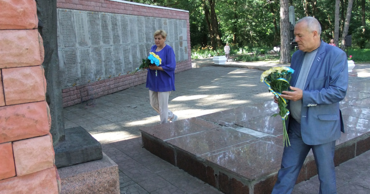У Кагарлику вшанували пам'ять жертв війни