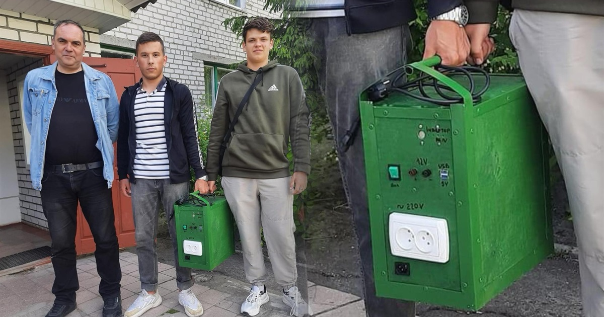Допомога фронту: як звягельські студенти збирають зарядні станції для військових