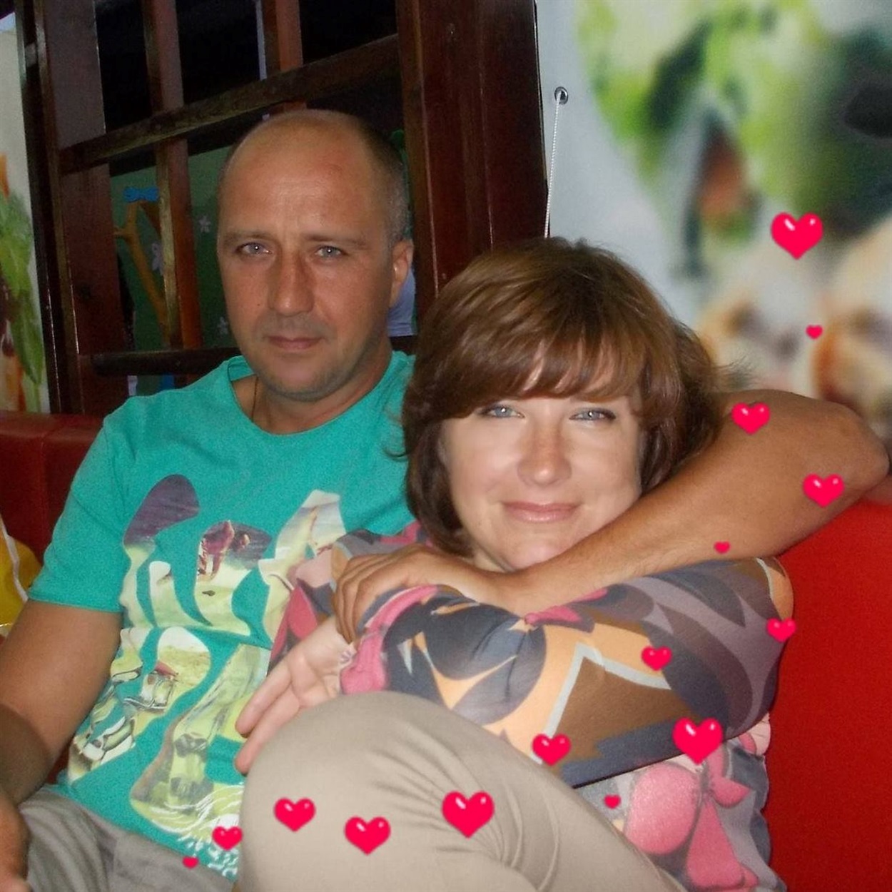 Ольга з чоловіком