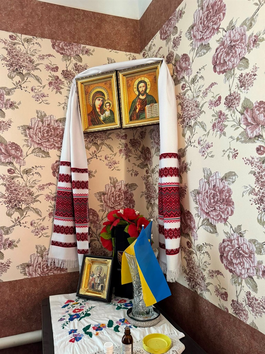 Ікони вдома у пані Віри