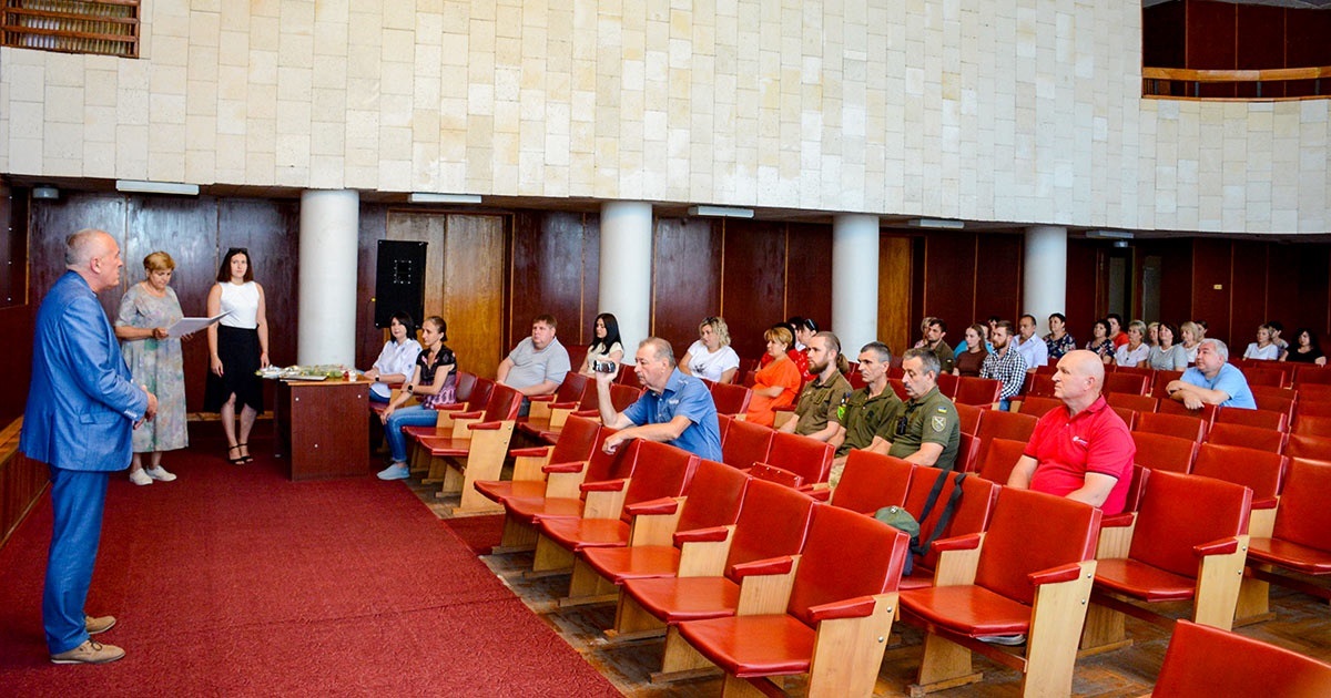 День Конституції України у Кагарлику: нагороди вручили військовим та волонтерам