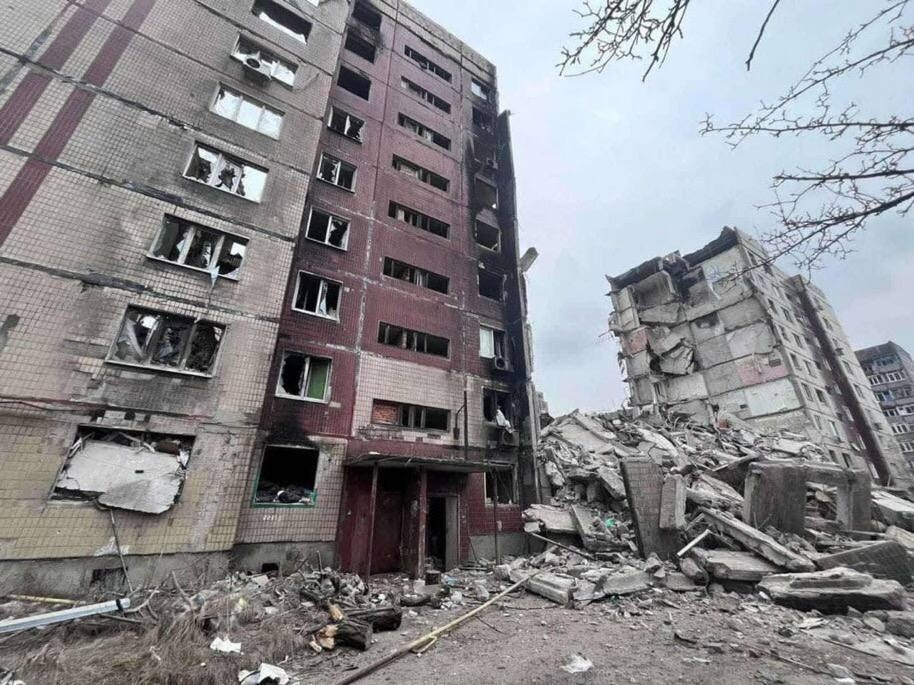 Будинок Лесі в Авдіївці після початку повномасштабної війни
