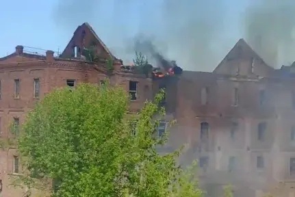 Зруйнований ворогом старовинний паровий млин