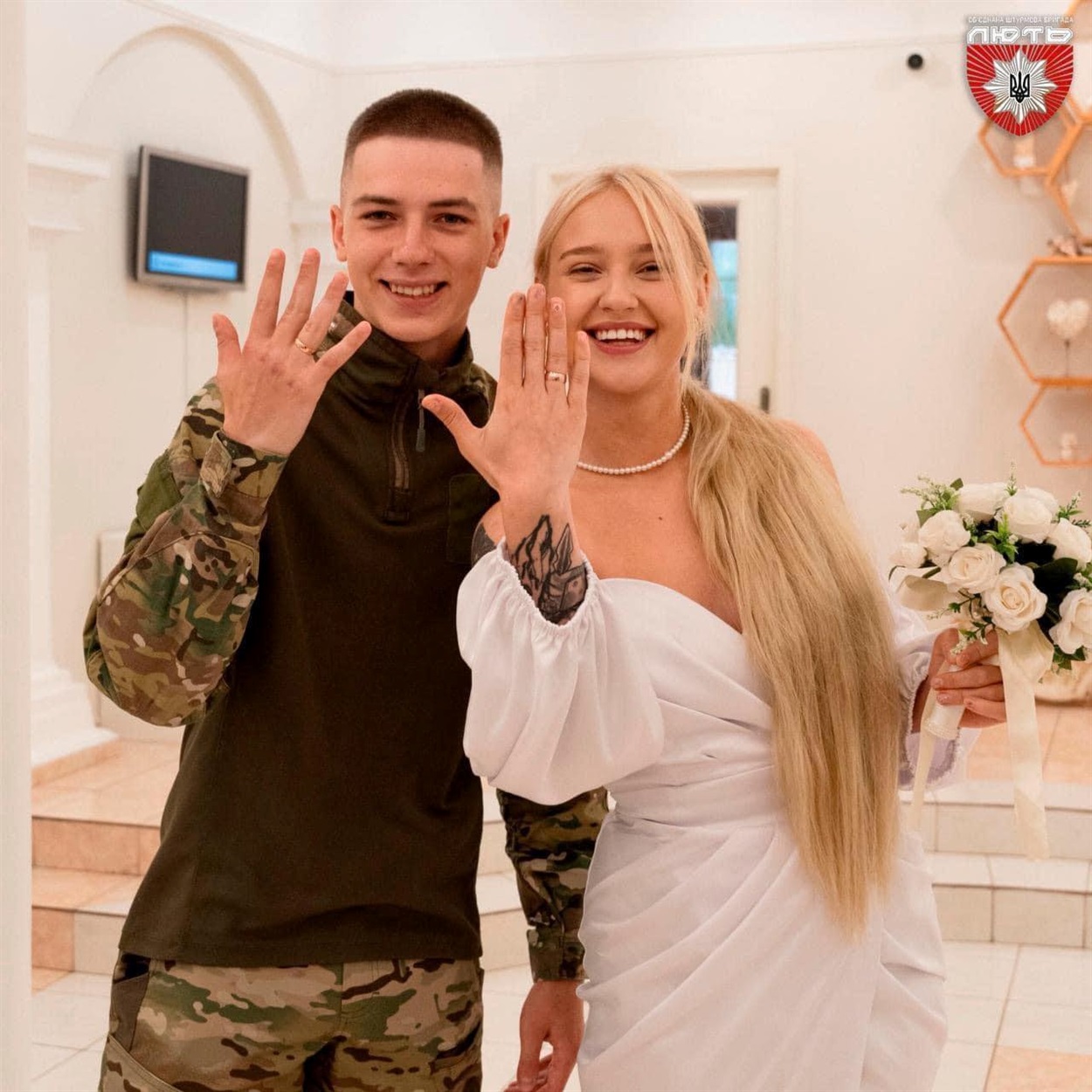 "Танкіст" і його дружина Юлія