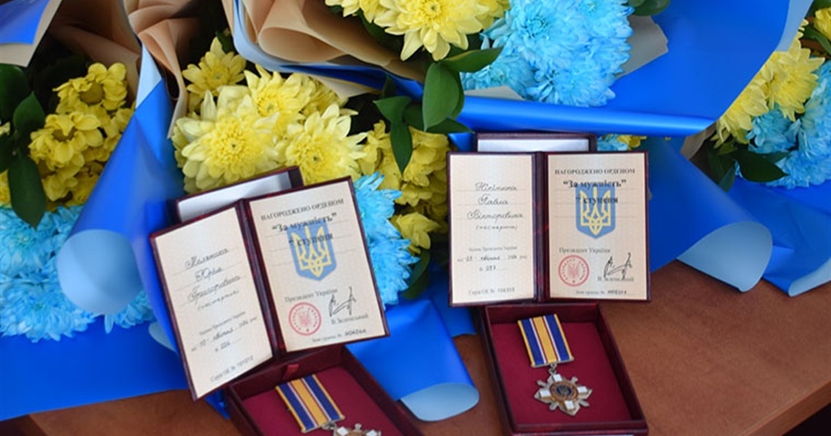 Родини загиблих Героїв зі Старокостянтинівщини отримали високі державні нагороди