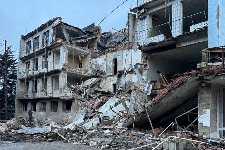Наслідки ракетного удару по Кураховому