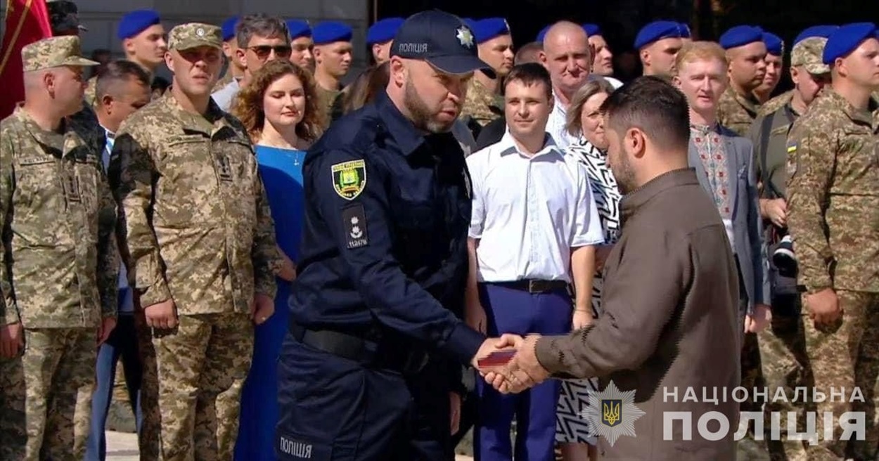 Підполковник поліції Дмитро Кірдяпкін