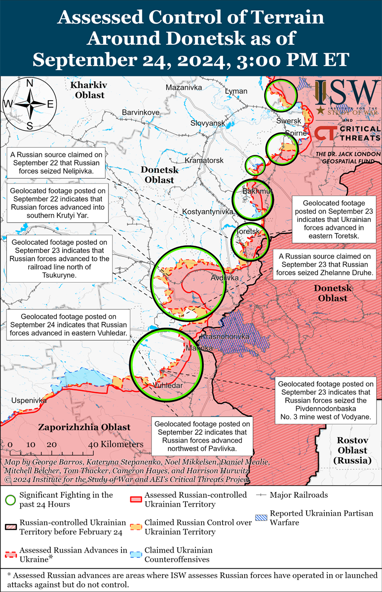 Мапа від аналітиків ISW