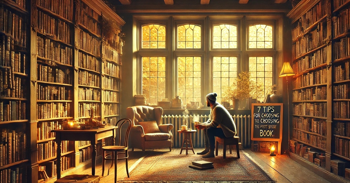 Як обрати ідеальну книгу: сім порад