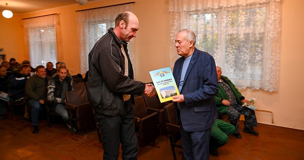 У Кагарлику з професійним святом привітали дорожників та автомобілістів