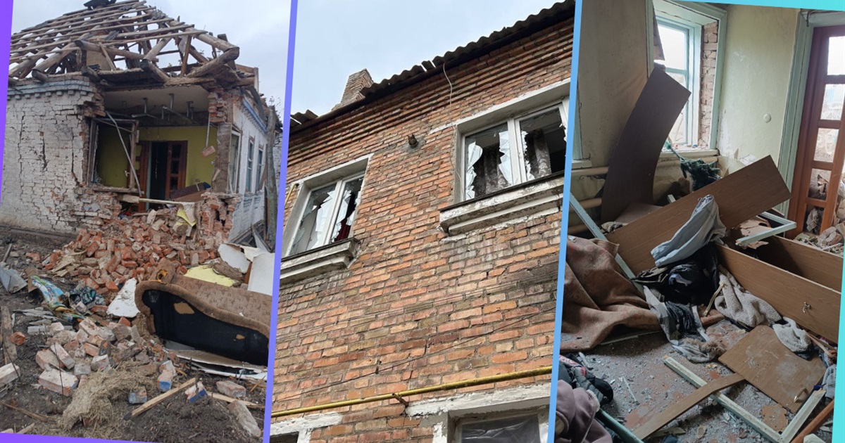 Вибухи «шахедів» у Золотоноші: наслідки ліквідують, люди не постраждали