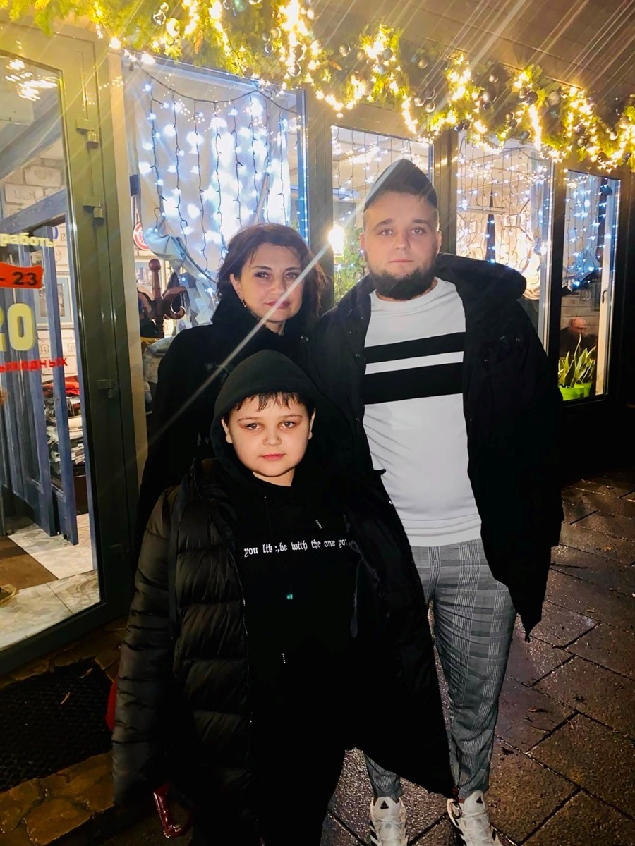 Тетяна Гризодуб з синами