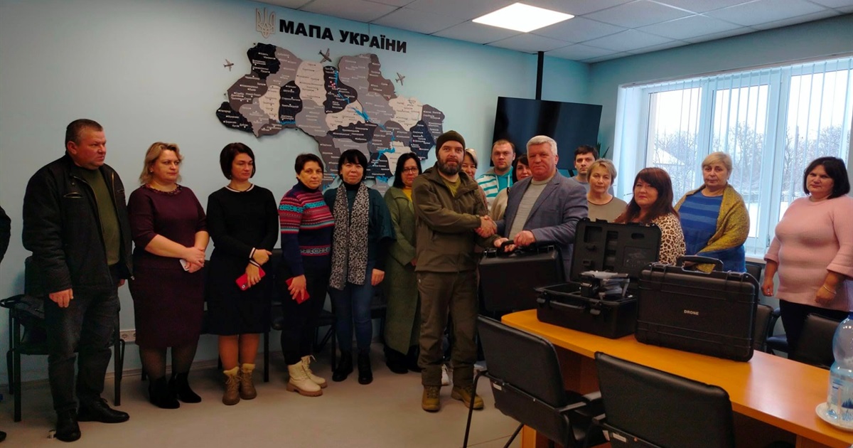 Ташанська громада передала 137-му батальйону квадрокоптери вартістю понад 1 мільйон гривень