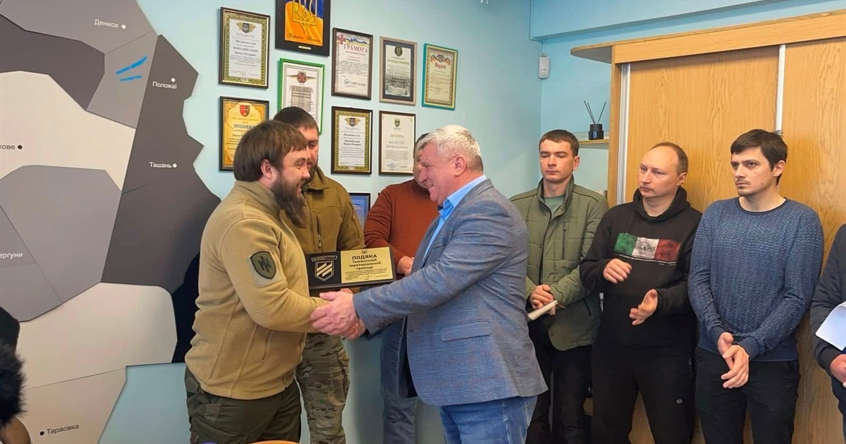Ташанська громада передала 1,3 млн на дрони Третій штурмовій бригаді та отримала подяку від бійців