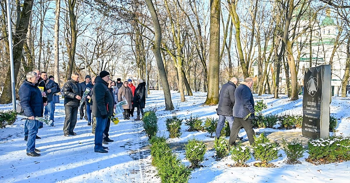 Кагарличчина вшанувала ліквідаторів аварії на Чорнобильській АЕС