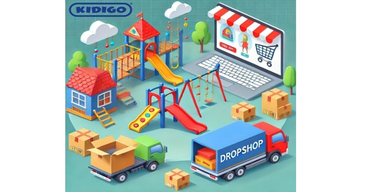 Як продавати дитячі майданчики через дропшиппінг від KIDIGO?