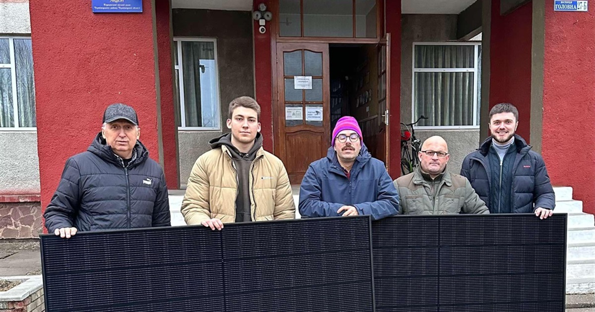 Сонячні панелі та EcoFlow для Кіцманської, Мамаївської та Неполоковецької громад