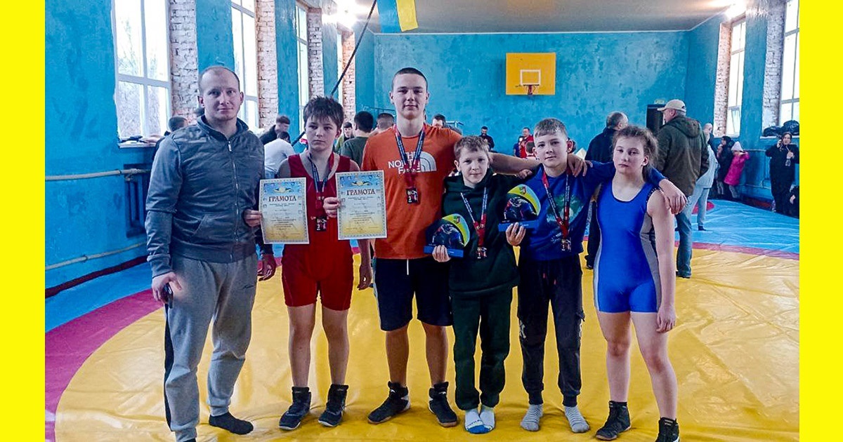Здобутки кагарлицьких борців на відкритій першості в Рокитному