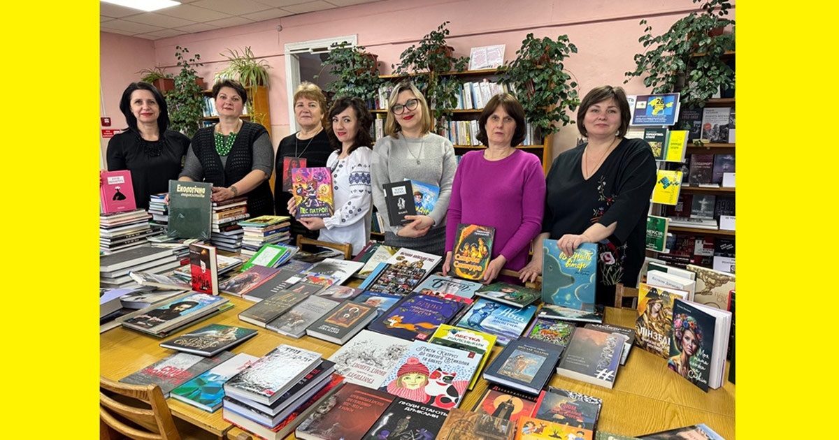 На будь-який смак і вік: майже на 1500 книг поповнилися полиці Кагарлицької бібліотеки у 2024 році