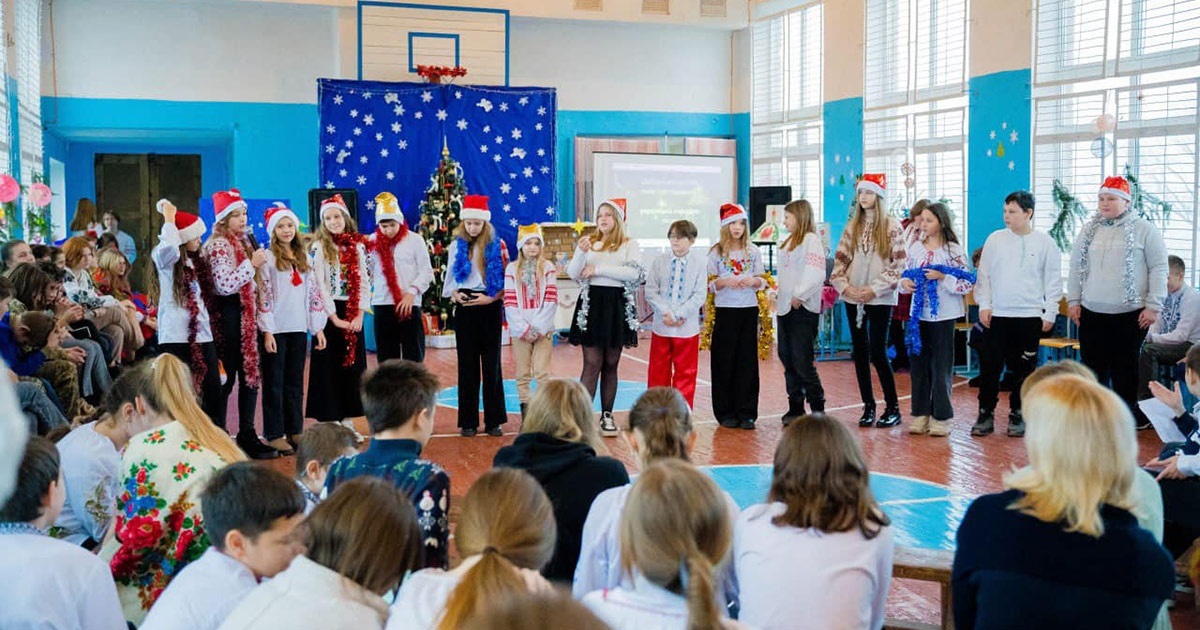 Різдво - чарівне, казкове, таємниче. Святкування у Кагарлицькому ліцеї №2