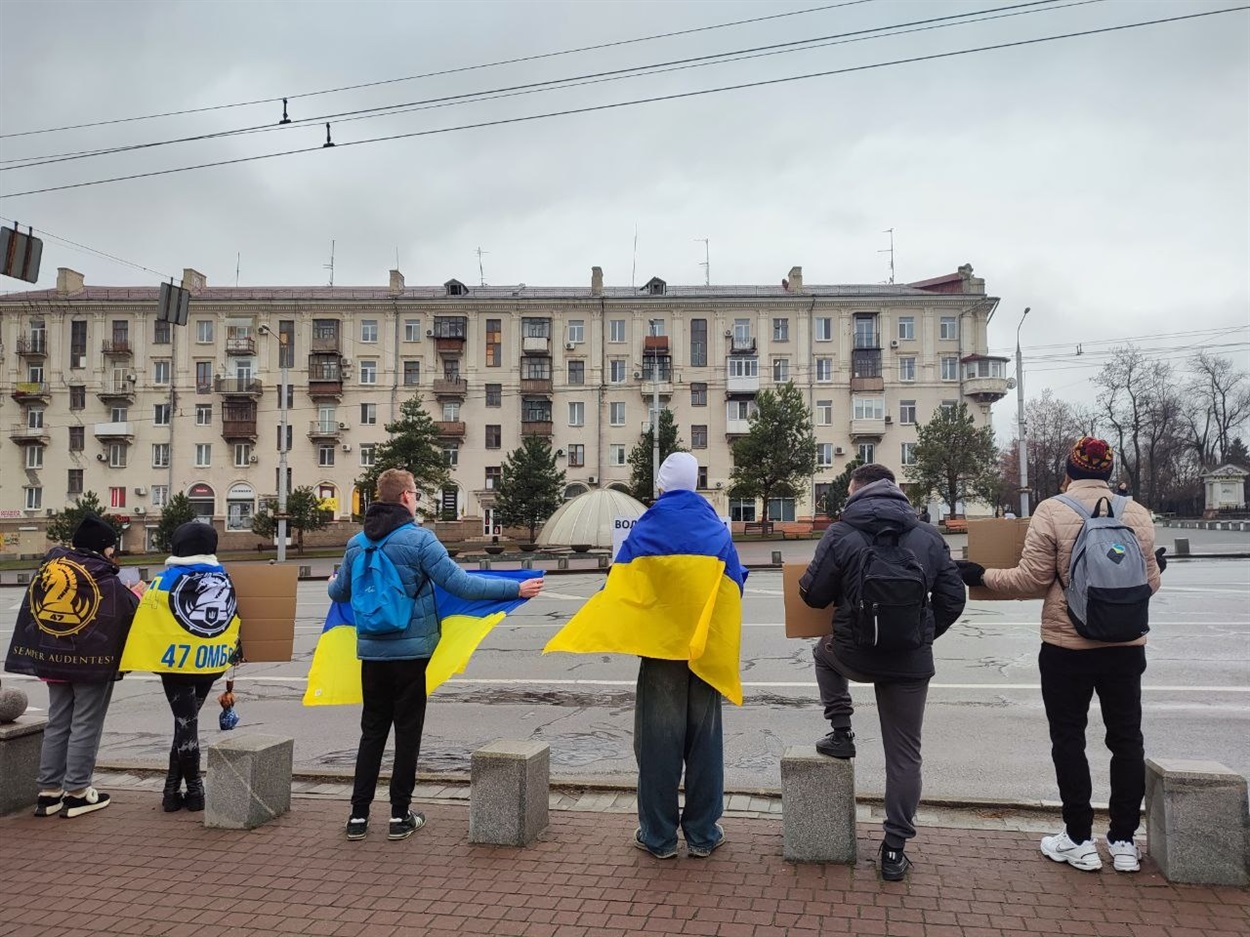 Мітинг на підтримку військовополонених