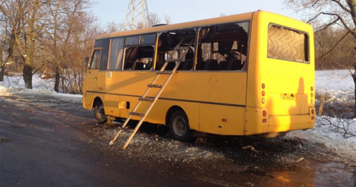 Роковини теракту під Волновахою. 10 років тому росіяни обстріляли автобус і вбили 12 цивільних людей