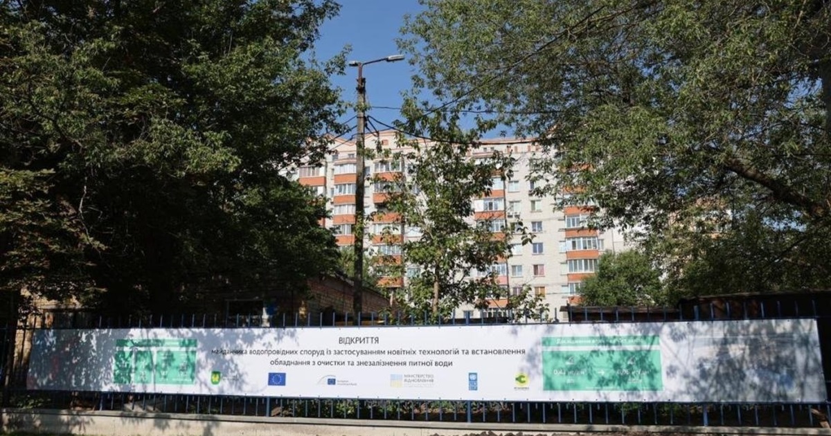 9 000 мешканців Бучі отримали якісну питну воду. У місті відновили водопровідні споруди