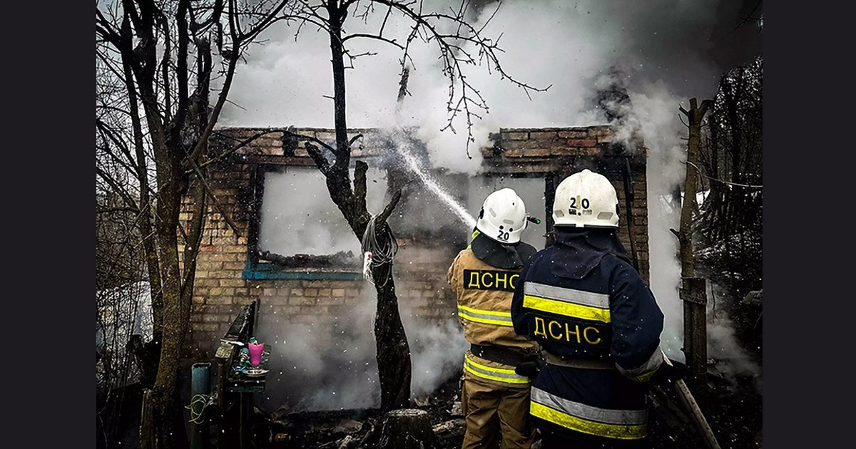 Пожежа в селі Великі Пріцьки на Ржищівщині знищила будівлю