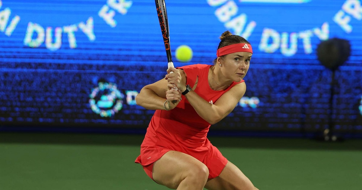 Світоліна розгромила "нейтральну" Калинську в першому матчі Dubai Duty Free Tennis Championships
