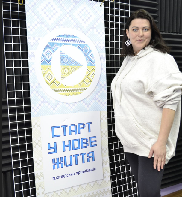 Наталія долучилася до спільноти активісток у Луцьку і нині допомагає переселенкам інтегруватися у новому місті