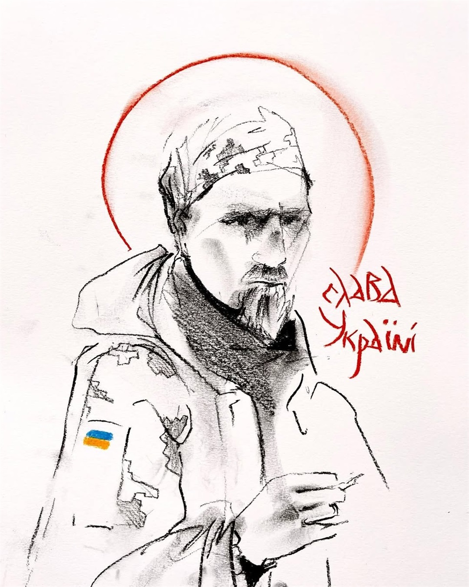 "Ікона" українському полоненому, якого убили росіяни