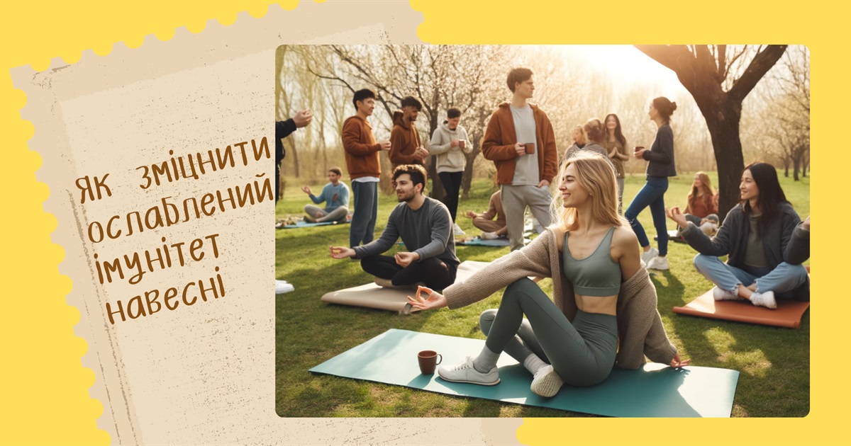 Як зміцнити імунітет після зими? Прості та дієві способи підтримати здоров'я всієї родини навесні
