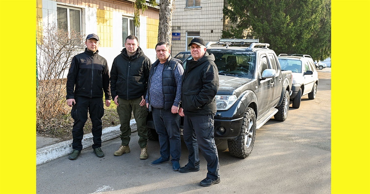 ДФТГ Кагарличчини отримала автівку для вогневих мобільних груп