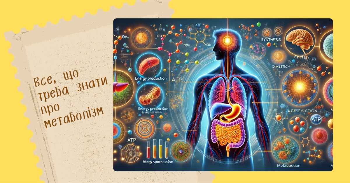 Що таке метаболізм? Наукове пояснення процесів життєдіяльності