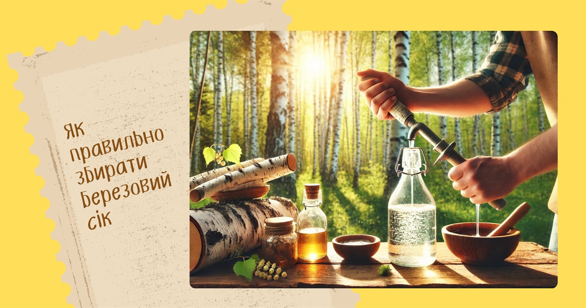 Коли і як збирати березовий сік? Чим корисний напій та що з ним робити
