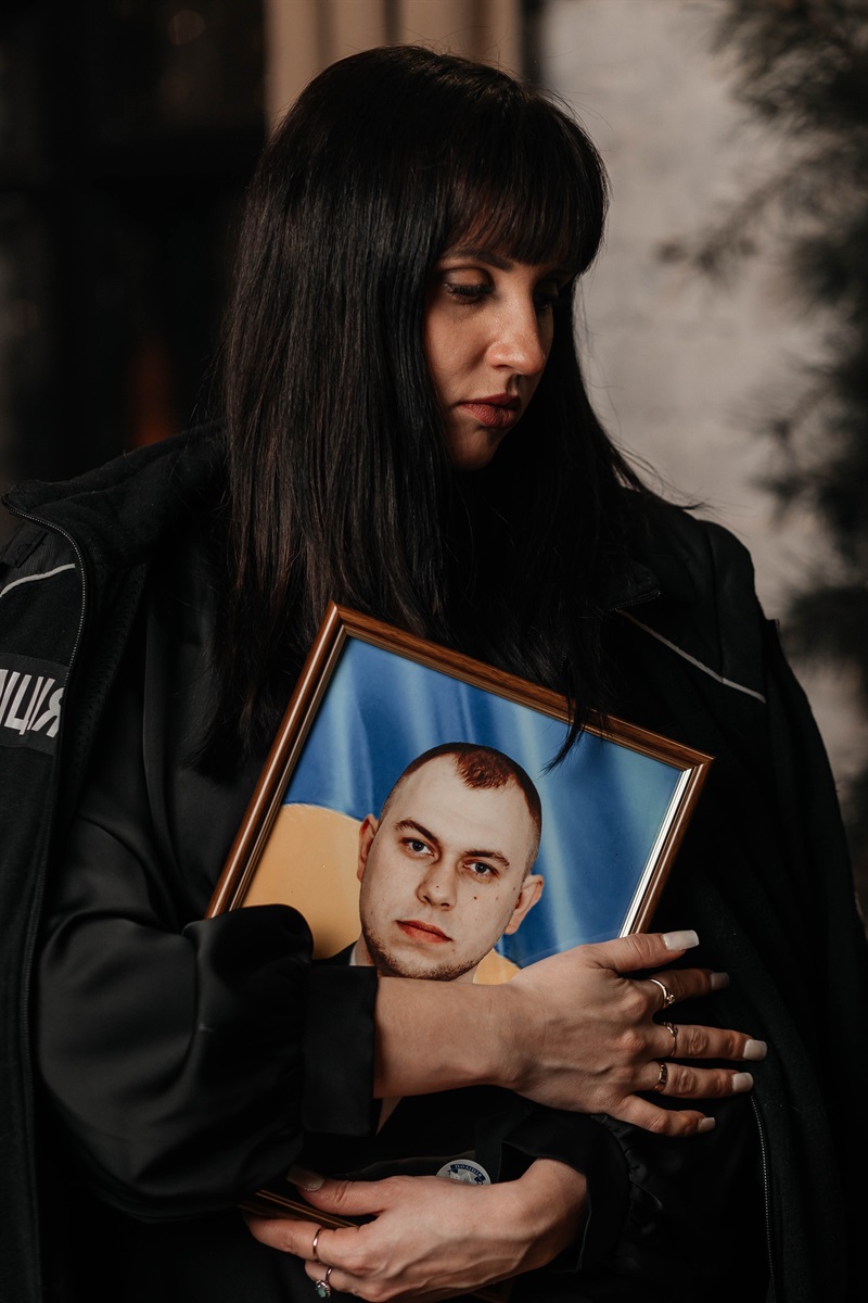 Ольга втратила коханого чоловіка