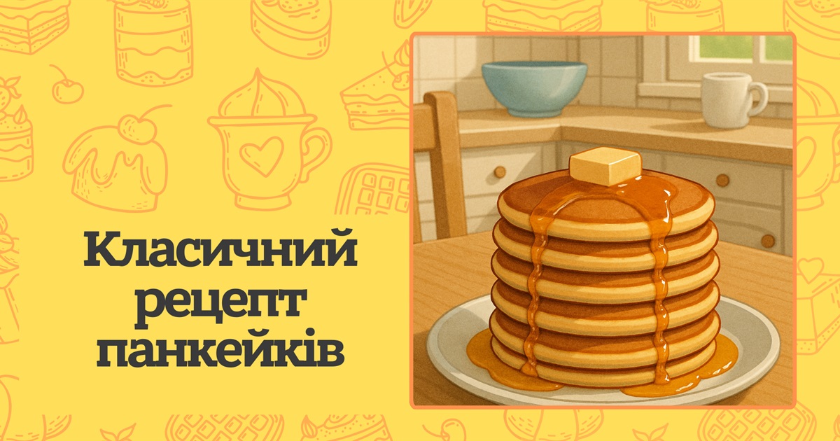 Як приготувати панкейки? Класичний рецепт на молоці