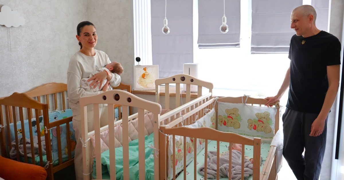 У Південноукраїнську народилася трійня – лише вдруге в історії міста. Відео