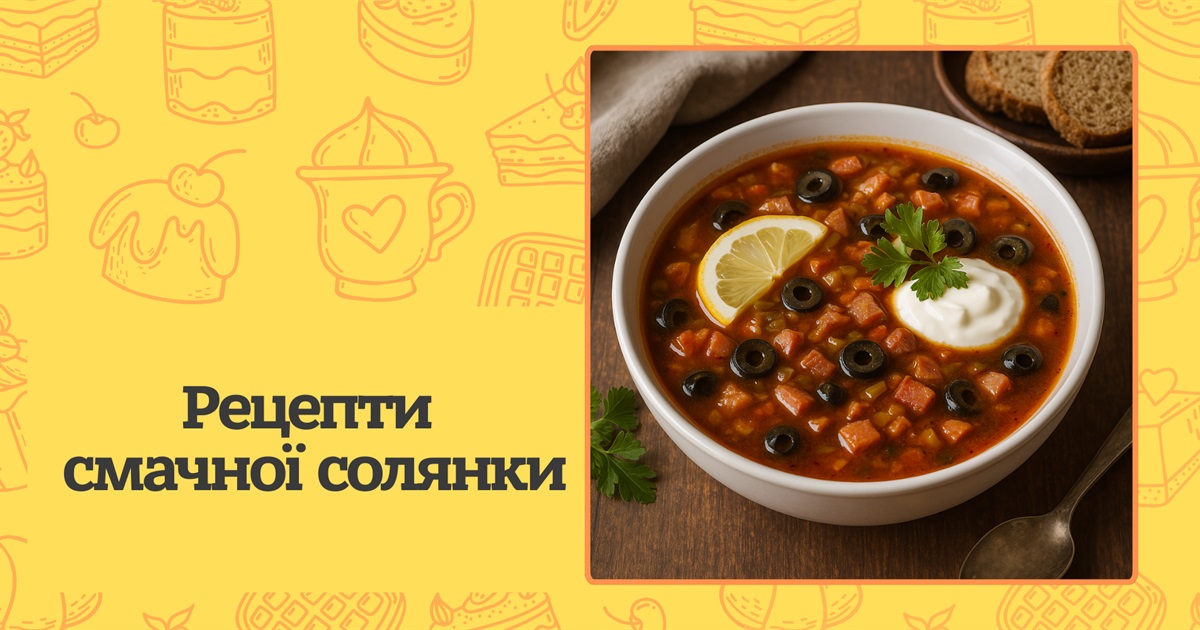 Як приготувати солянку? Класичний рецепт м’ясного бульйону